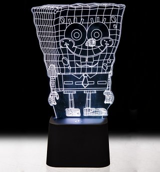 SpongeBob Squarepants 3D Effect Mood Light SpongeBob Squarepants 3D Effect Mood Light