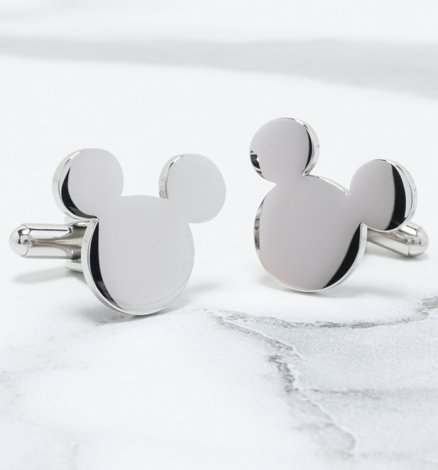 Stainless Steel Mickey Mouse Cufflinks Stainless Steel Mickey Mouse Cufflinks