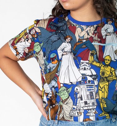 Star Wars All Over Print T-Shirt from Cakeworthy