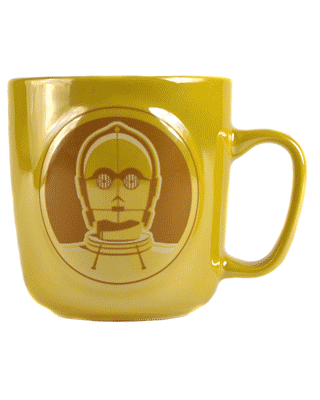 Star Wars C-3PO Icon Boxed Metallic Mug Star Wars C-3PO Icon Boxed Metallic Mug