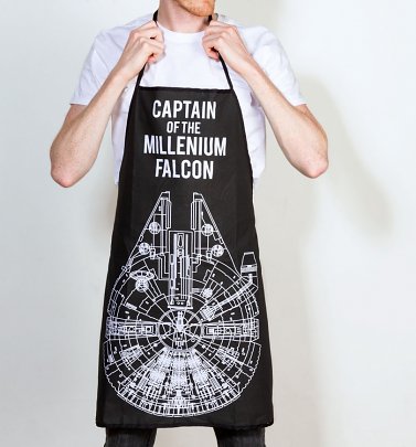 Star Wars Captain Of The Millennium Falcon Apron Star Wars Captain Of The Millennium Falcon Apron