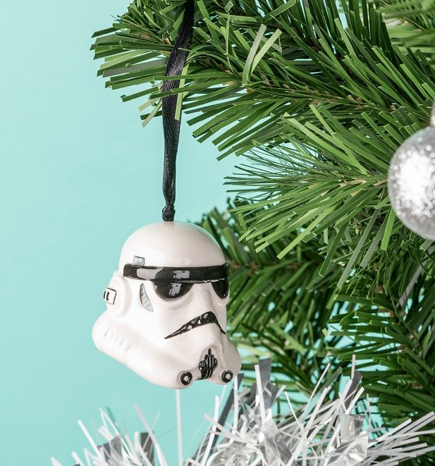 Star Wars Ceramic Stormtrooper Hanging Decoration Star Wars Ceramic Stormtrooper Hanging Decoration