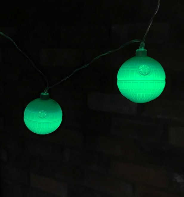 Star Wars Death Star 3D String Lights Star Wars Death Star 3D String Lights