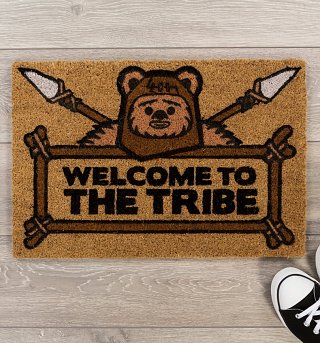 Star Wars Ewok Welcome To The Tribe Door Mat Star Wars Ewok Welcome To The Tribe Door Mat