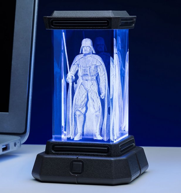 Star Wars Holographic Darth Vader Light