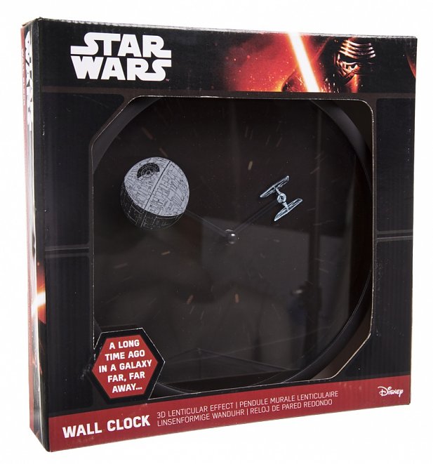 Star Wars Lenticular Wall Clock