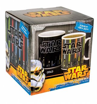 Star Wars Lightsaber Heat Change Mug Star Wars Lightsaber Heat Change Mug