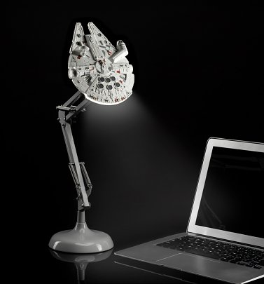 Star Wars Millennium Falcon Posable Desk Lamp Star Wars Millennium Falcon Posable Desk Lamp