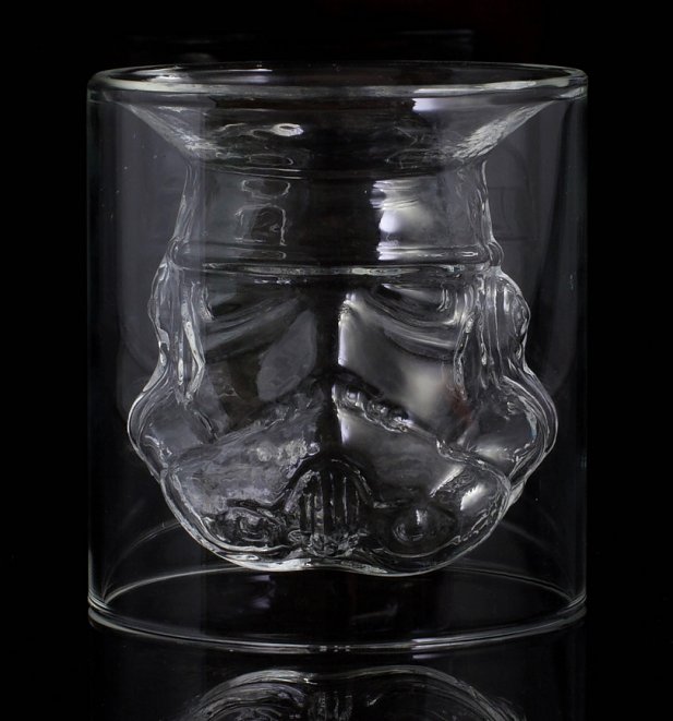 Star Wars Original Stormtrooper Glass Tumbler Star Wars Original Stormtrooper Glass Tumbler
