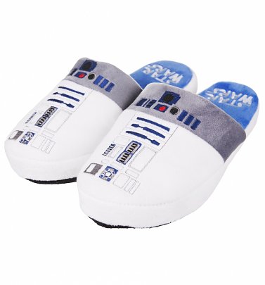 Star Wars R2-D2 Slip On Slippers Star Wars R2-D2 Slip On Slippers