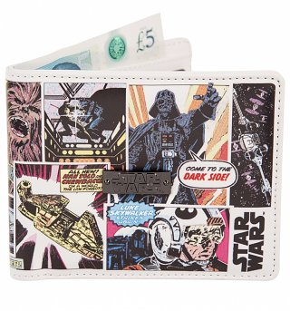 Star Wars Retro Outside Print Wallet Star Wars Retro Outside Print Wallet