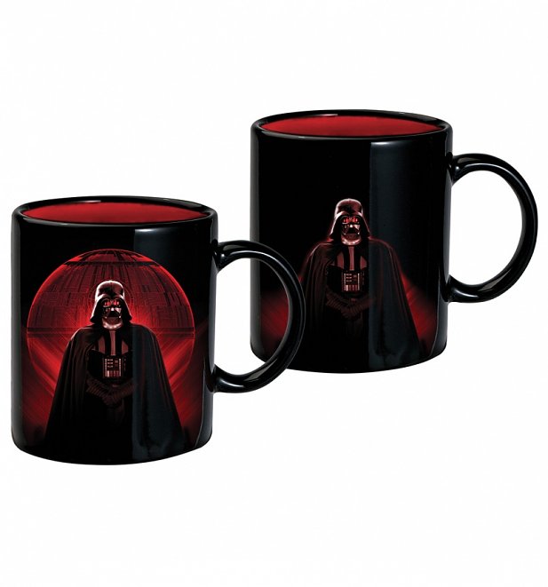 Star Wars Darth Vader Death Star Heat Change Mug Star Wars Darth Vader Death Star Heat Change Mug