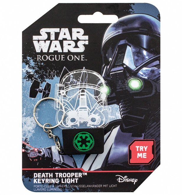 Star Wars Rogue One Death Trooper Keyring Light Star Wars Rogue One Death Trooper Keyring Light