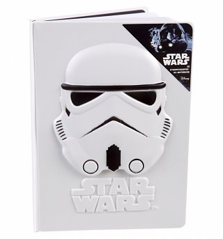 Star Wars Stormtrooper A5 3D Notebook Star Wars Stormtrooper A5 3D Notebook