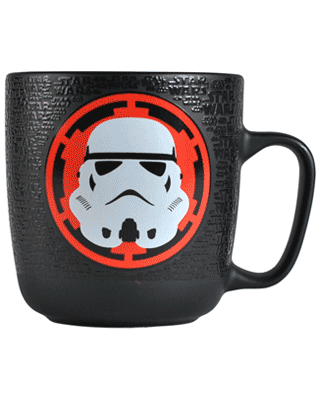 Star Wars Stormtrooper Icon Boxed Textured Mug Star Wars Stormtrooper Icon Boxed Textured Mug