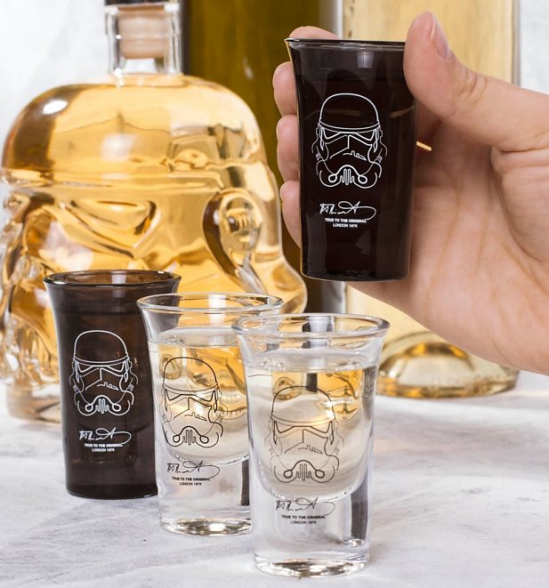 Star Wars Stormtrooper Set Of 4 Shot Glasses Star Wars Stormtrooper Set Of 4 Shot Glasses