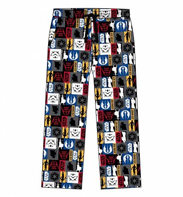 Star Wars Symbols Loungepants Star Wars Symbols Loungepants