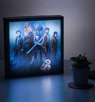 Star Wars Episode VIII The Last Jedi 3D Lenticular Luminart Star Wars Episode VIII The Last Jedi 3D Lenticular Luminart