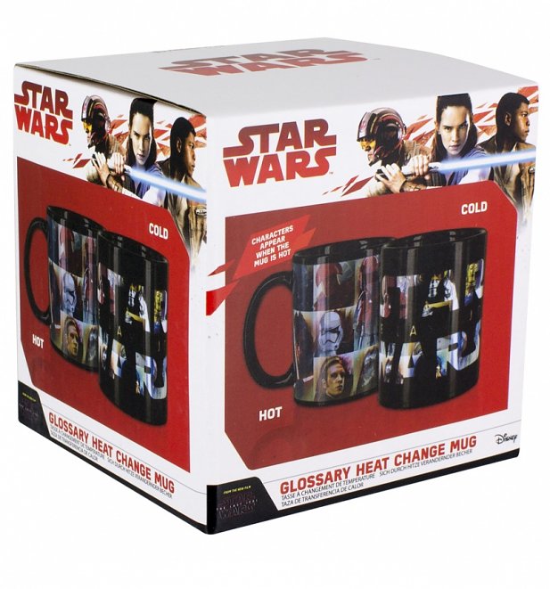 Star Wars Episode VIII The Last Jedi Heat Change Mug Star Wars Episode VIII The Last Jedi Heat Change Mug