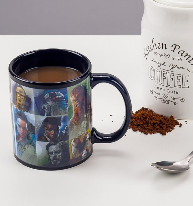 Star Wars Episode VIII The Last Jedi Heat Change Mug Star Wars Episode VIII The Last Jedi Heat Change Mug