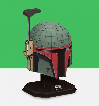 Star Wars The Mandalorian Boba Fett Helmet 3D Model Kit