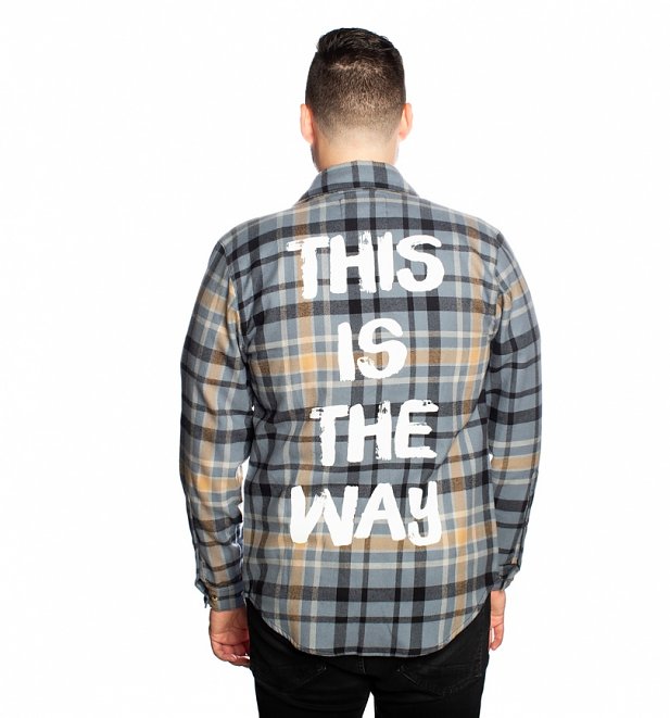 Star Wars The Mandalorian Flannel Shirt from Cakeworthy Star Wars The Mandalorian Flannel Shirt from Cakeworthy