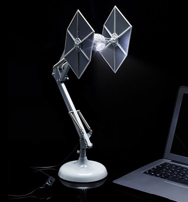 Star Wars Tie Fighter Poseable Desk Lamp Star Wars Tie Fighter Poseable Desk Lamp
