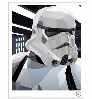 Stormtrooper Battle Station Star Wars 11" x 14" Art Print Stormtrooper Battle Station Star Wars 11" x 14" Art Print
