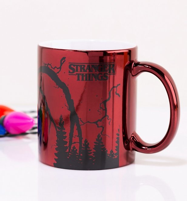 Stranger Things Mind Flayer Metallic Mug Stranger Things Mind Flayer Metallic Mug