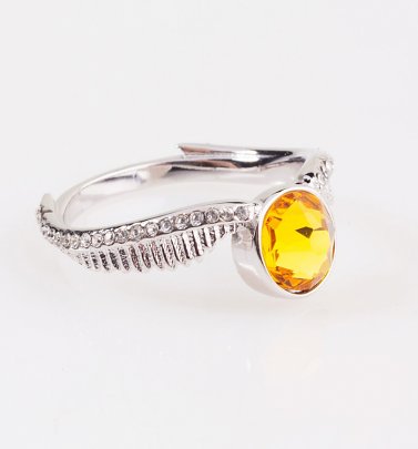 Swarovski Crystal Embellished Harry Potter Golden Snitch Ring Swarovski Crystal Embellished Harry Potter Golden Snitch Ring