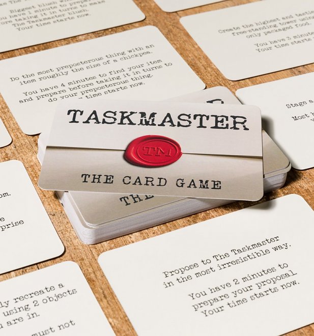 Taskmaster Card Game