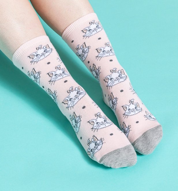 The Aristocats Marie All Over Print Socks