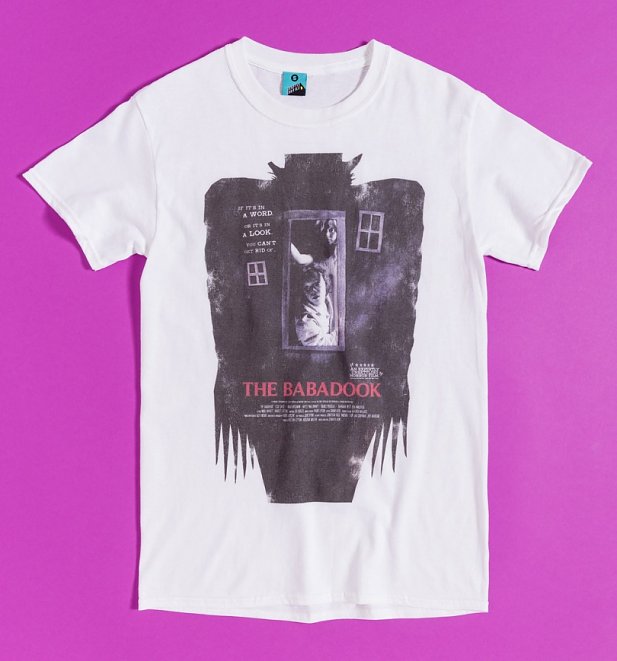 The Babadook Movie Poster White T-Shirt