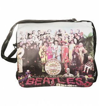 The Beatles Sgt Pepper Satchel from Disaster Designs The Beatles Sgt Pepper Satchel from Disaster Designs