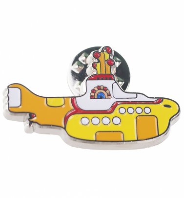 The Beatles Yellow Submarine Enamel Pin Badge The Beatles Yellow Submarine Enamel Pin Badge