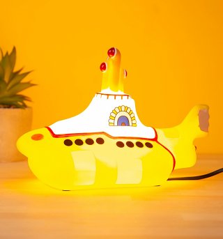 The Beatles Yellow Submarine Table Lamp from Disaster Designs The Beatles Yellow Submarine Table Lamp from Disaster Designs