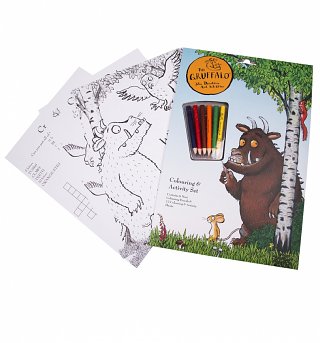 The Gruffalo Colouring And Activity Set The Gruffalo Colouring And Activity Set