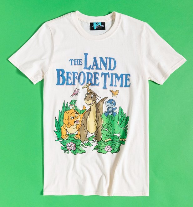 The Land Before Time Scene Ecru T-Shirt