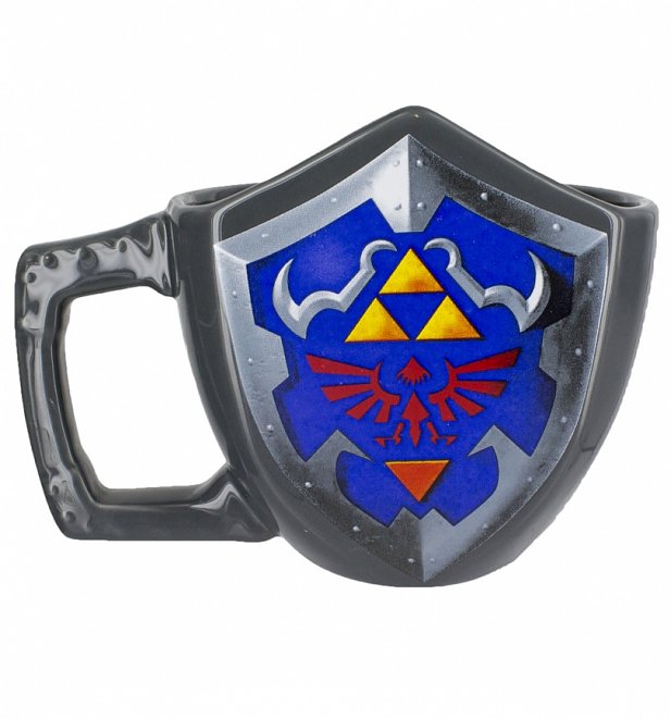 The Legend Of Zelda 3D Shield Mug