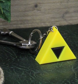 The Legend Of Zelda Triforce Keyring Light The Legend Of Zelda Triforce Keyring Light