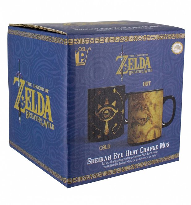 The Legend of Zelda Sheikah Eye Heat Change Mug The Legend of Zelda Sheikah Eye Heat Change Mug