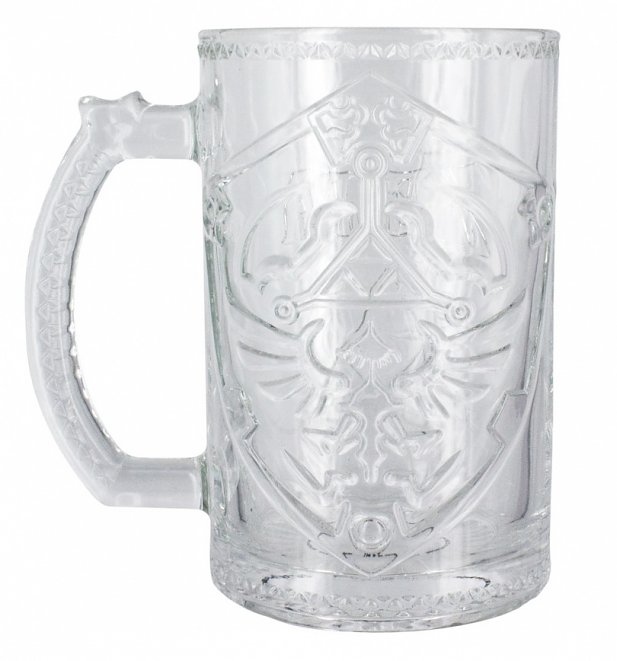 The Legend of Zelda Shield Glass The Legend of Zelda Shield Glass