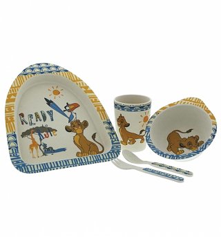 The Lion King Disney Simba Organic Bamboo Dinner Set The Lion King Disney Simba Organic Bamboo Dinner Set