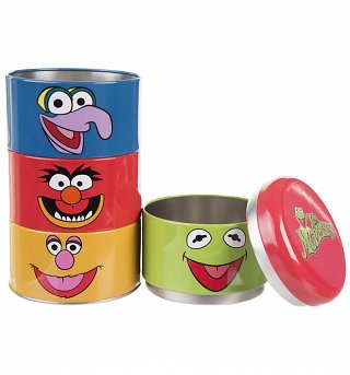 The Muppets Set Of 4 Stacking Tins The Muppets Set Of 4 Stacking Tins