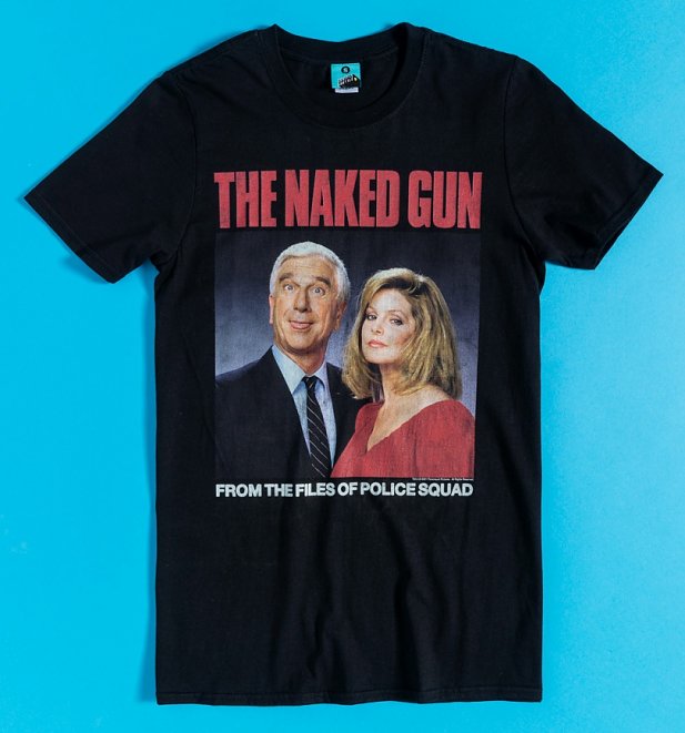 The Naked Gun Frank And Jane Black T-Shirt