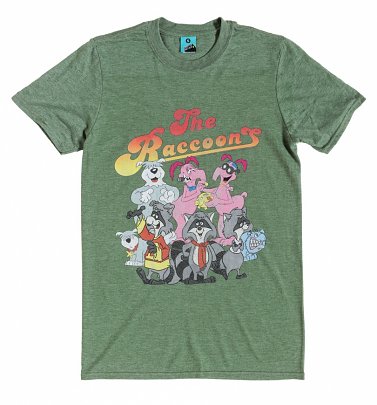 The Raccoons Heather Green T-Shirt The Raccoons Heather Green T-Shirt