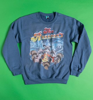 The Raccoons Winter Scene Sweater The Raccoons Winter Scene Sweater