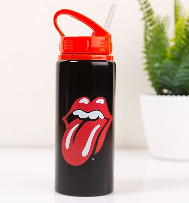 The Rolling Stones Aluminium Water Bottle The Rolling Stones Aluminium Water Bottle