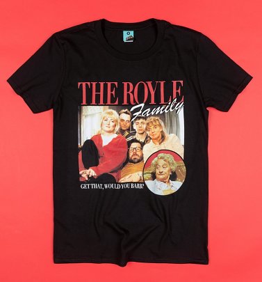 The Royle Family Black T-Shirt The Royle Family Black T-Shirt