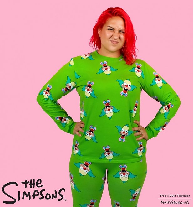 The Simpsons Bart's Krusty The Clown Pyjama Set from Cakeworthy